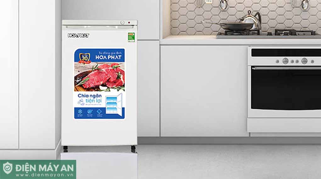 Tủ đông đứng Hòa Phát 106 Lít HPF UAH6106